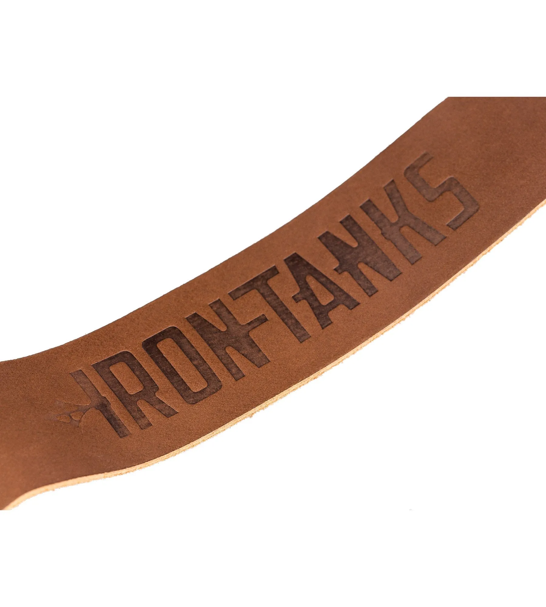 Spartan Leather Lifting Straps - Tan