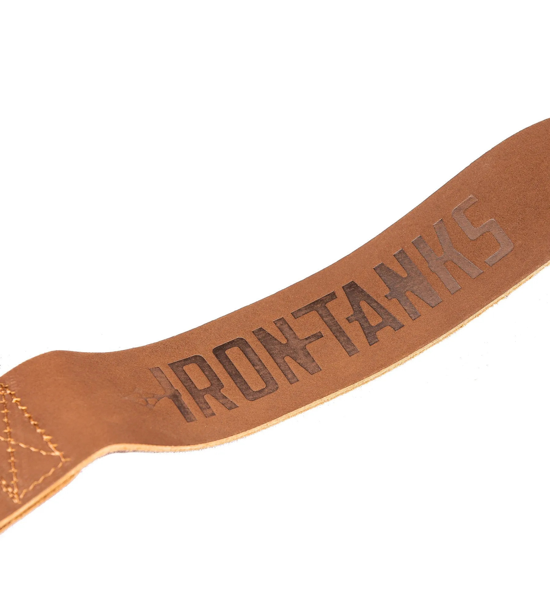 Spartan Leather Lifting Straps - Tan