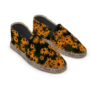 Spring Flowers Custom Art Espadrilles