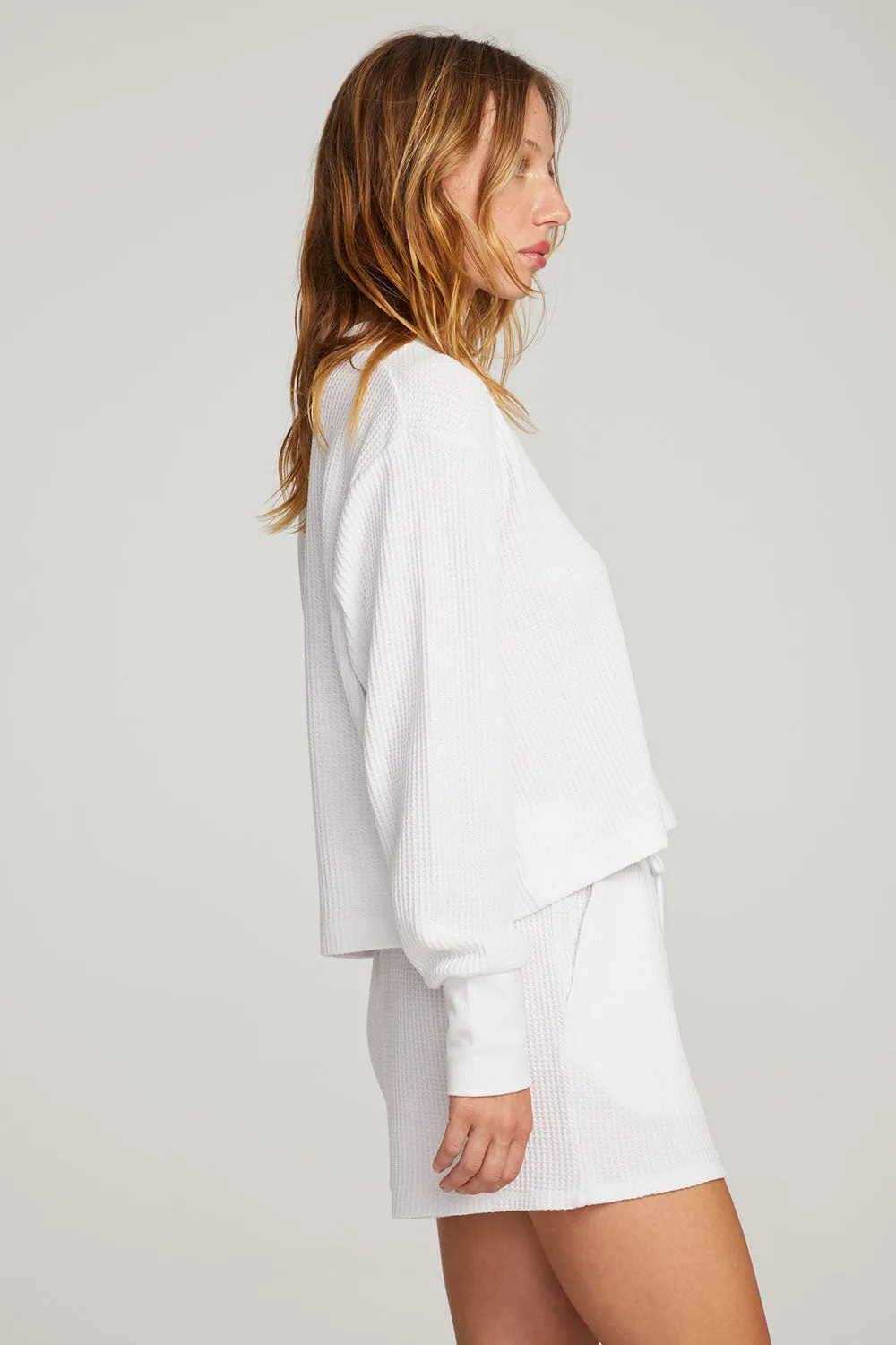 Thayne White Long Sleeve
