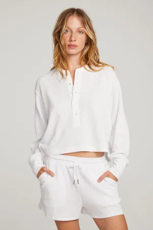 Thayne White Long Sleeve