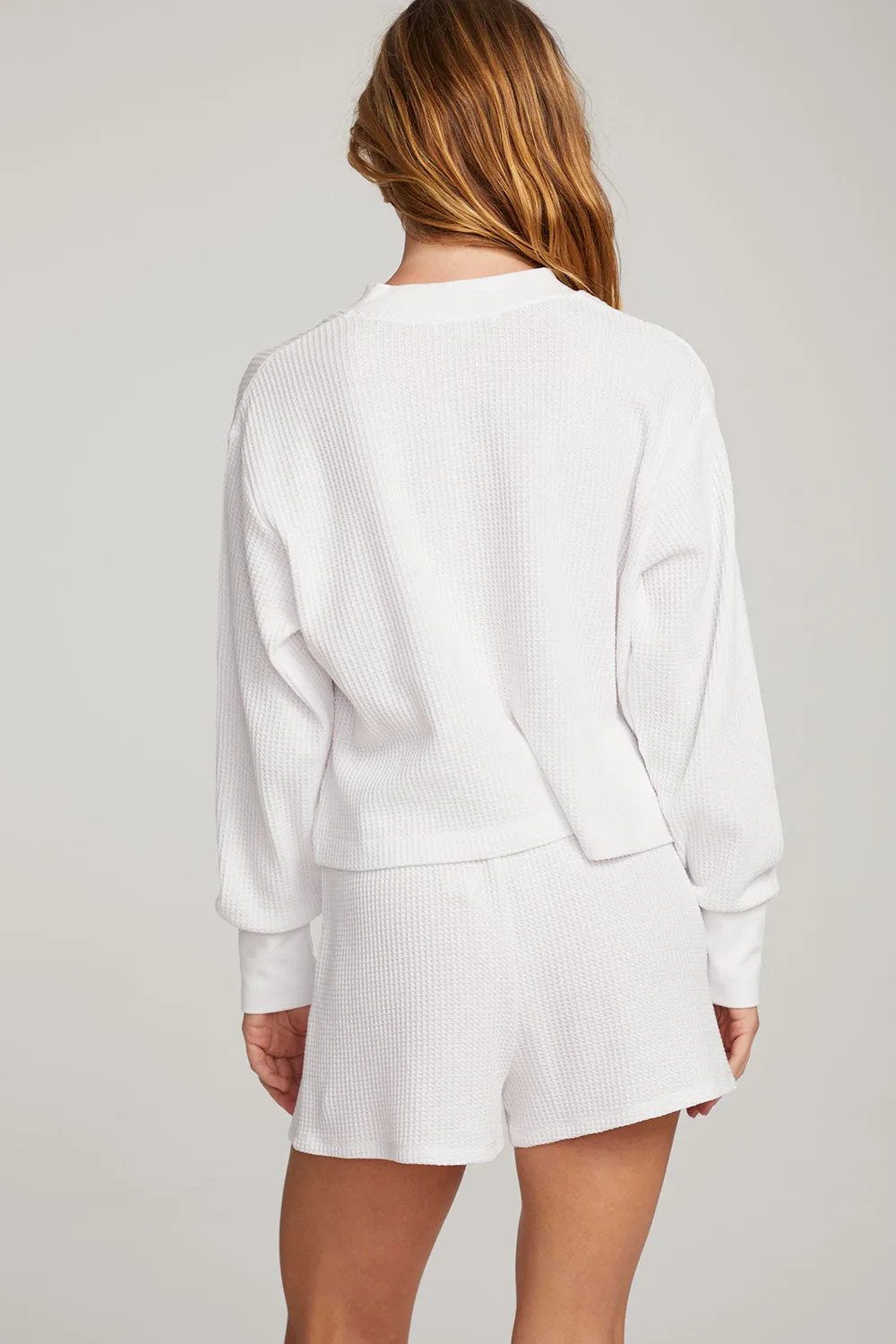 Thayne White Long Sleeve