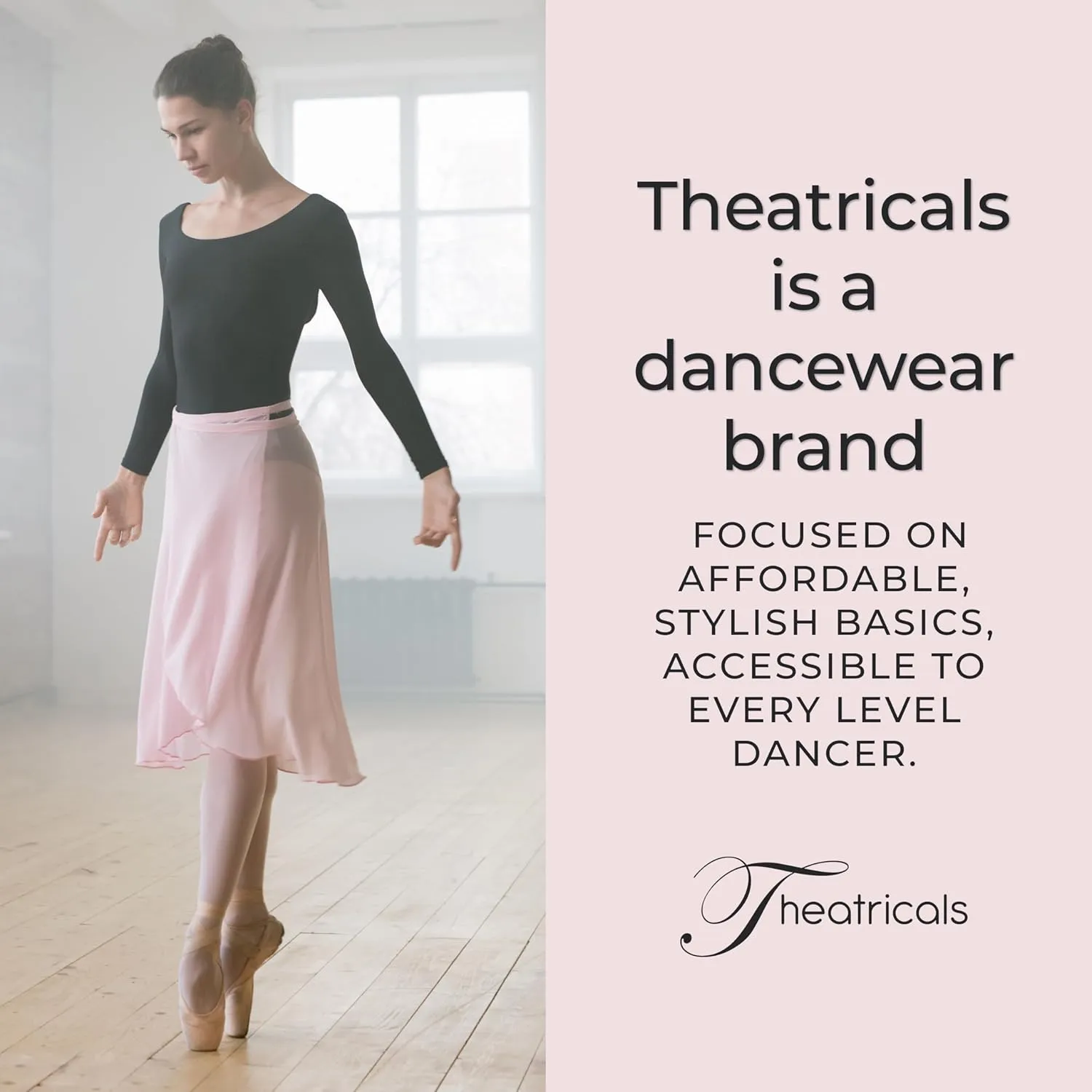 Theatricals Adult Premium Leather Full Sole Ballet Shoes
