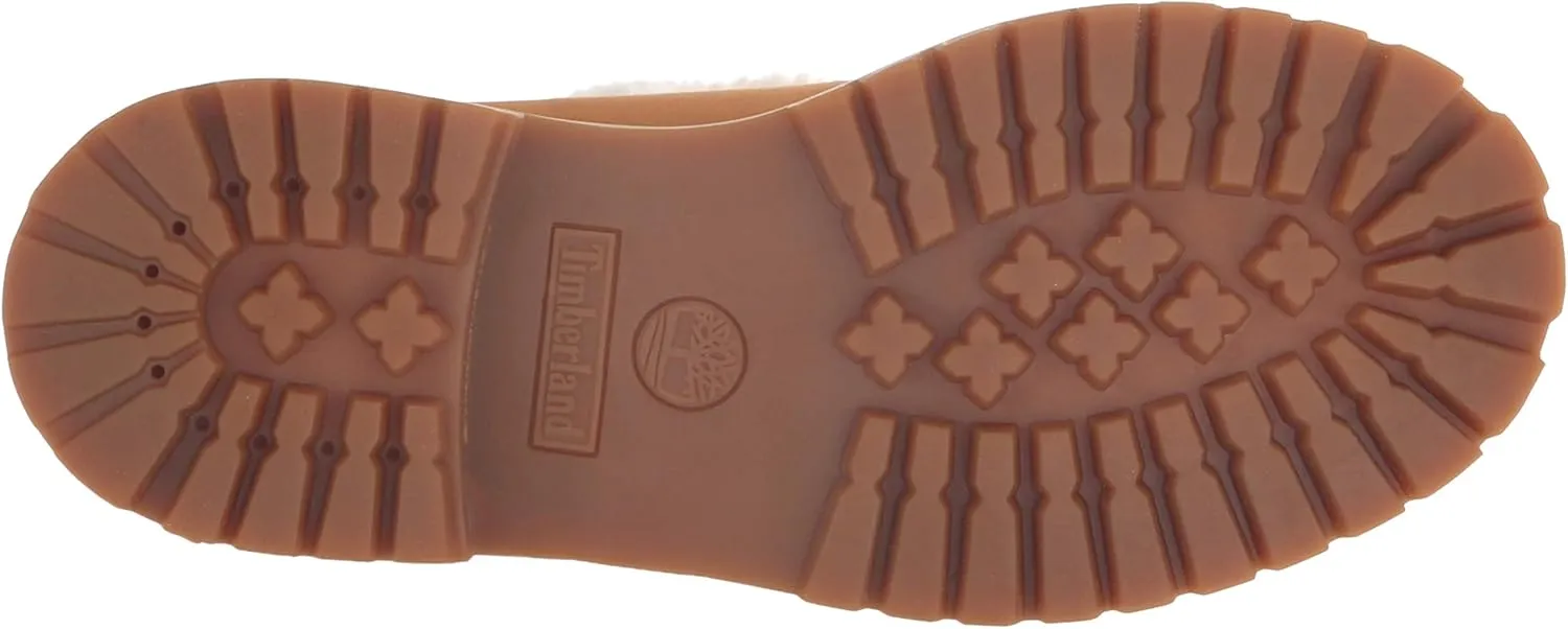 Timberland Unisex-Child Icon Collection Roll-top with Fleece Fashion Boot