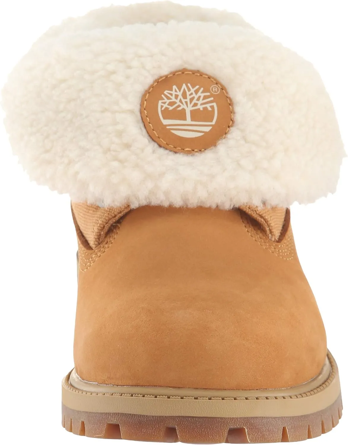 Timberland Unisex-Child Icon Collection Roll-top with Fleece Fashion Boot