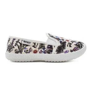 Tomcat Slip-On Canvas Shoes - Peacock