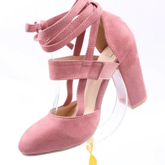 Trendy Pure Color High Heel Pumps