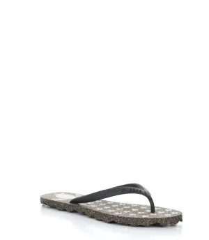 TURTLE112ASP BLACK Round Toe Shoes