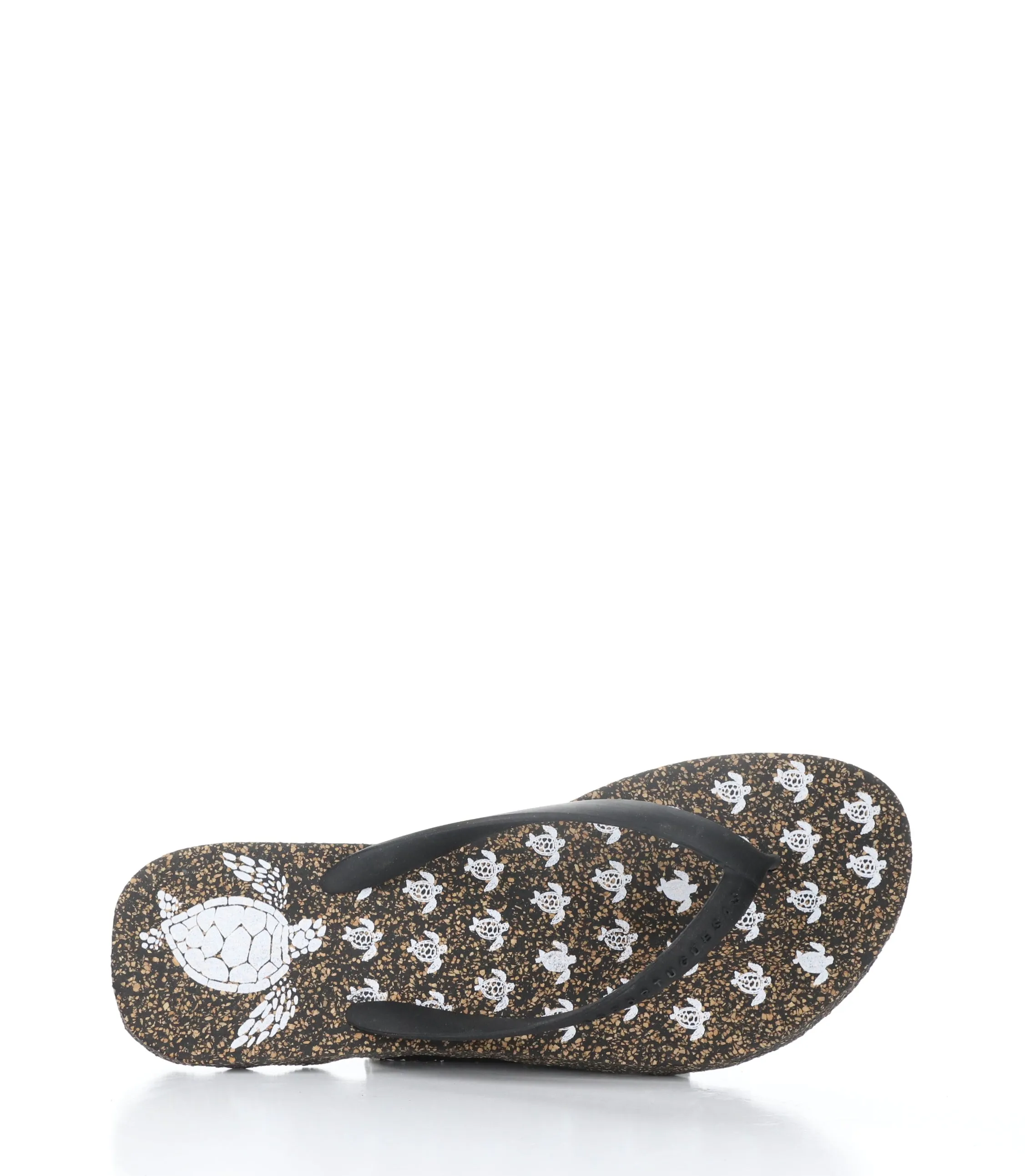 TURTLE112ASP BLACK Round Toe Shoes
