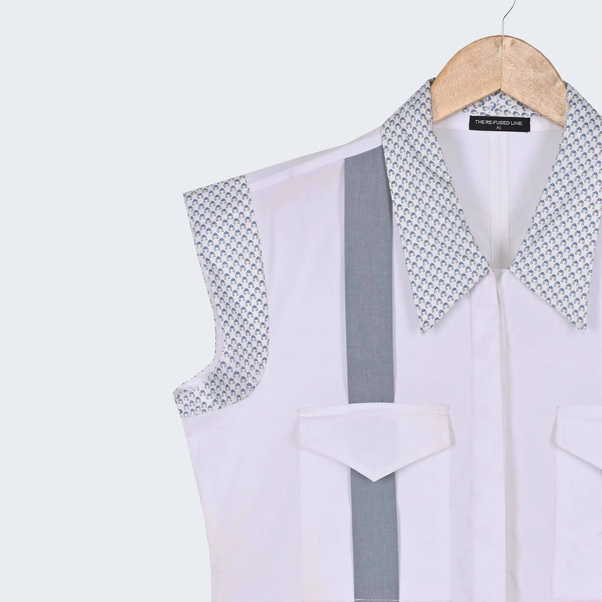Upcycled White Shirt