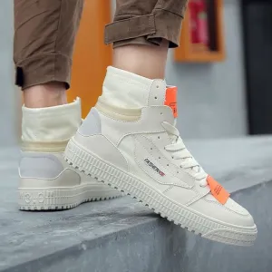 Vintage Canvas Hip hop High-top Shoes