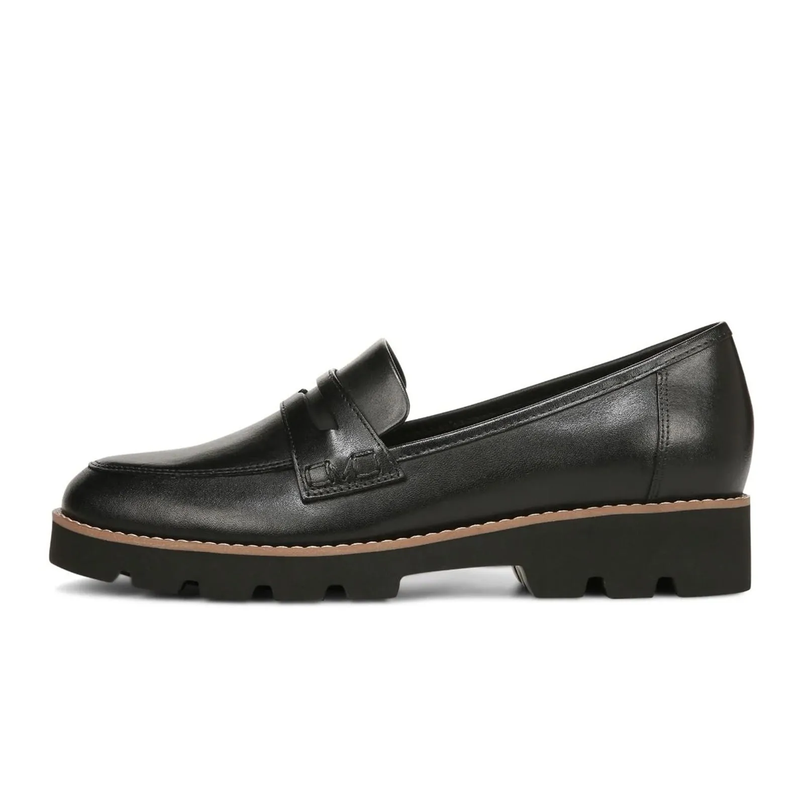 Vionic Cheryl II Loafer (Women) - Black Nappa Leather