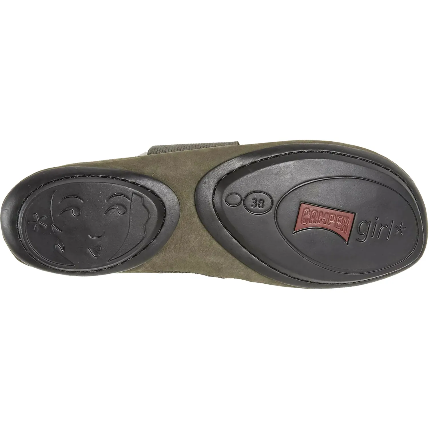 Women's Camper Right Nina Olive Nubuck