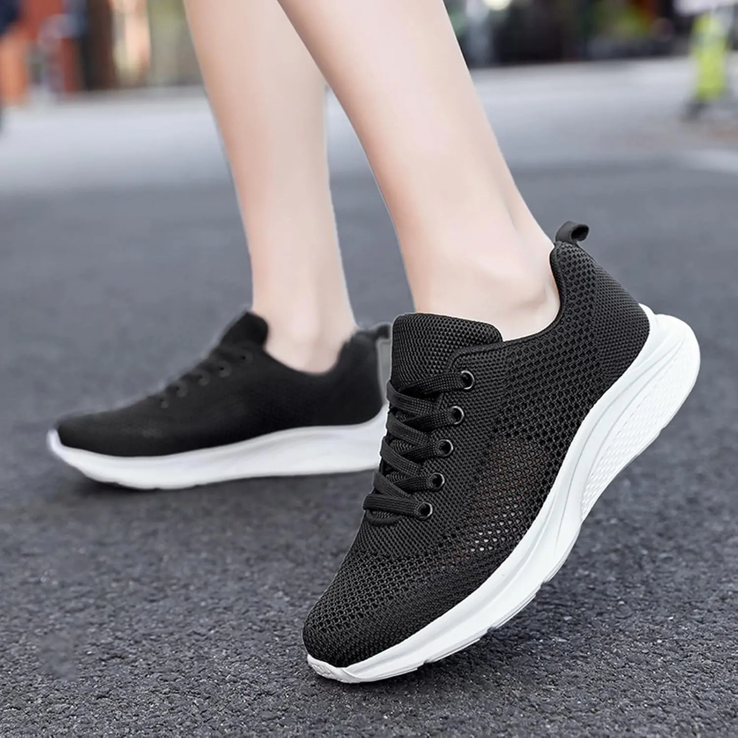 Women's Comfortable Walking Running Tennis Shoes Lace Up Womens Tennis Shoes Wide Width Men Casual Shoes Brown Sneakers Brown Tennis Shoe Trainers Shoe