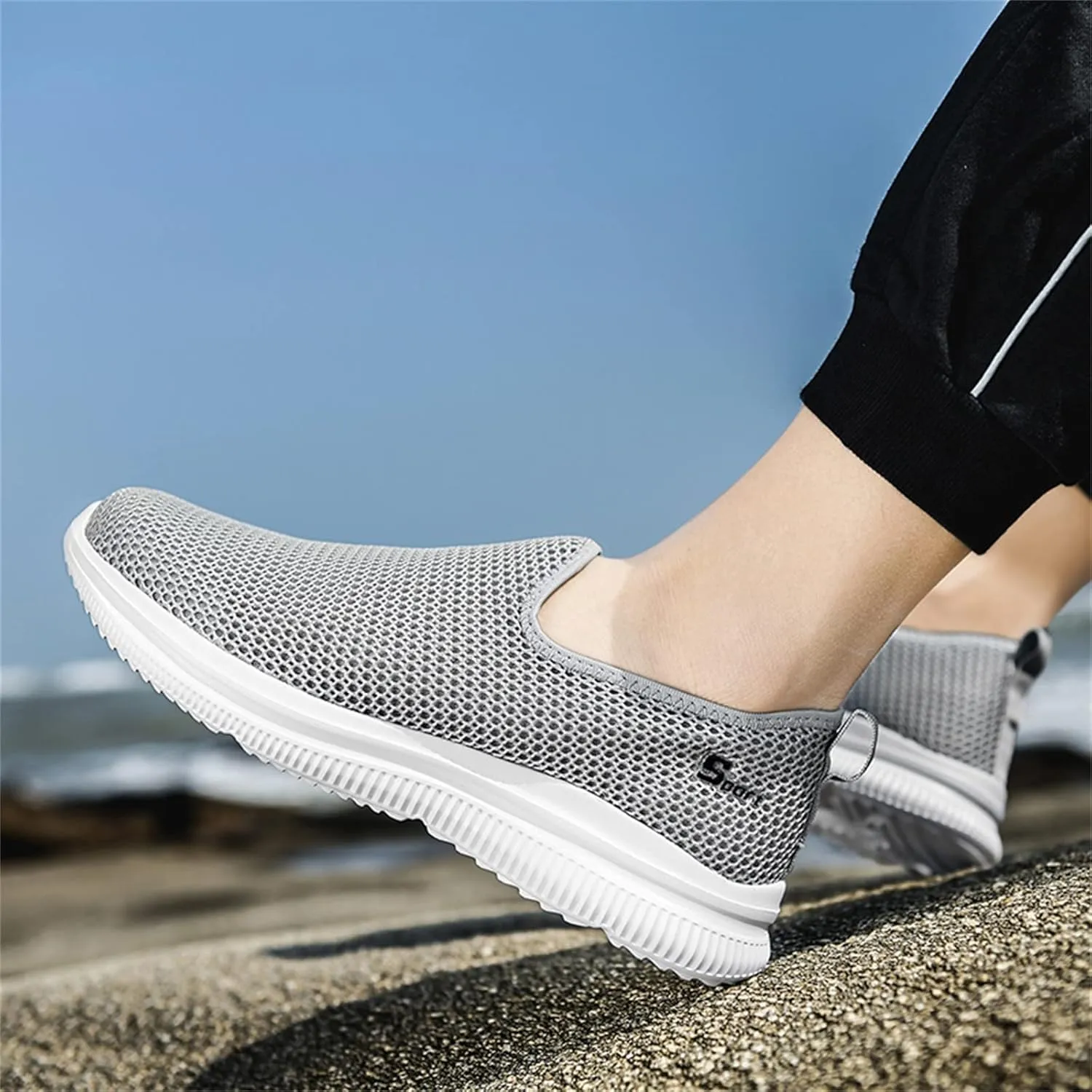 Women's Fashion Sneaker Lace Up Low Top Comfortable Walking Shoes Women Loafers Shoes Casual Womens Platform Loafers White Slip On Sneakers for Women