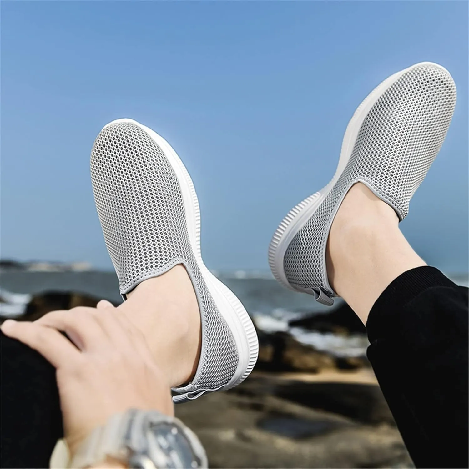 Women's Fashion Sneaker Lace Up Low Top Comfortable Walking Shoes Women Loafers Shoes Casual Womens Platform Loafers White Slip On Sneakers for Women