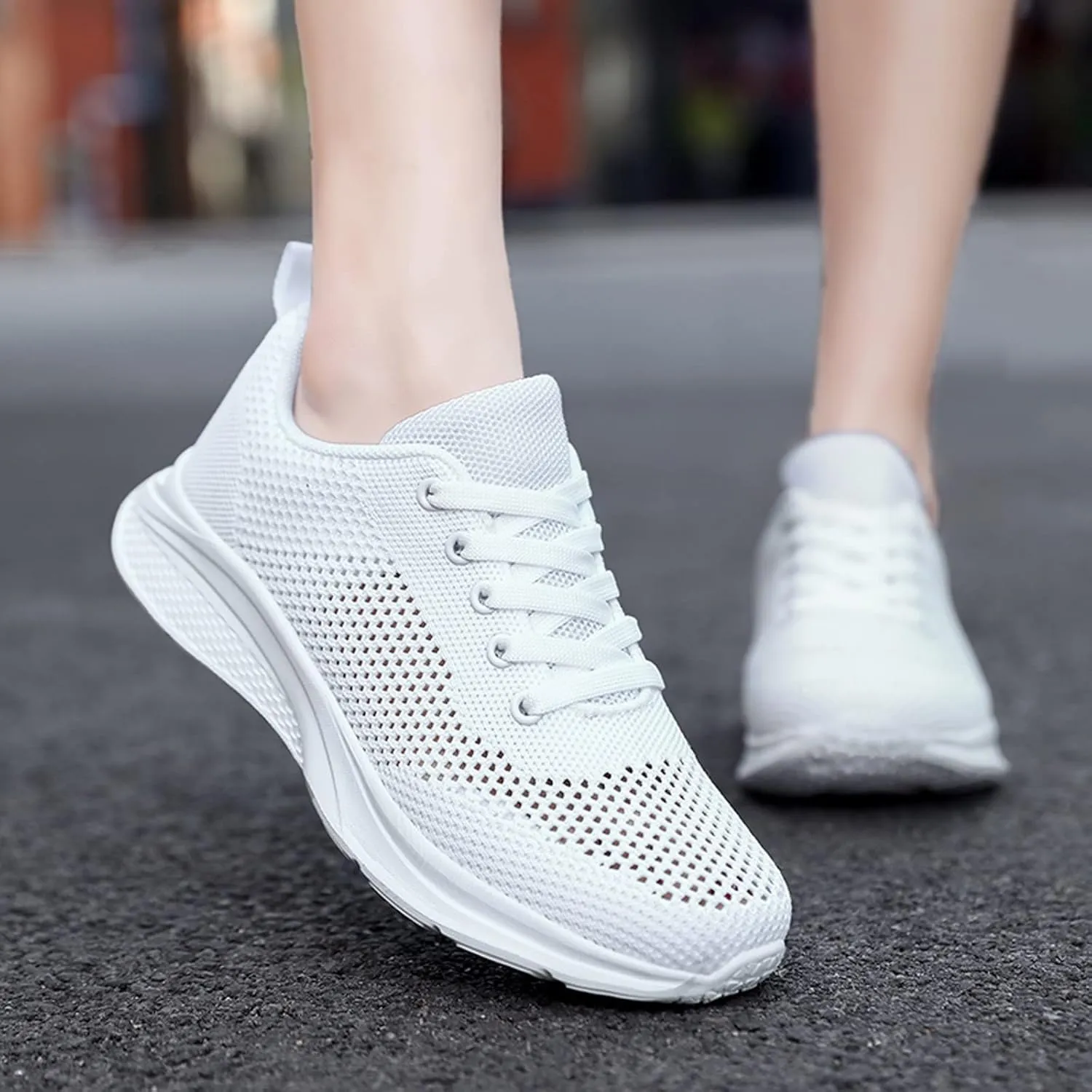 Women's Walking Sock Shoes Elastic Knit Lightweight Mens Dress Shoes Athletic Casual Slip On Shoes Slip On Sneakers Slip On Tennis Shoe Trainers Shoe