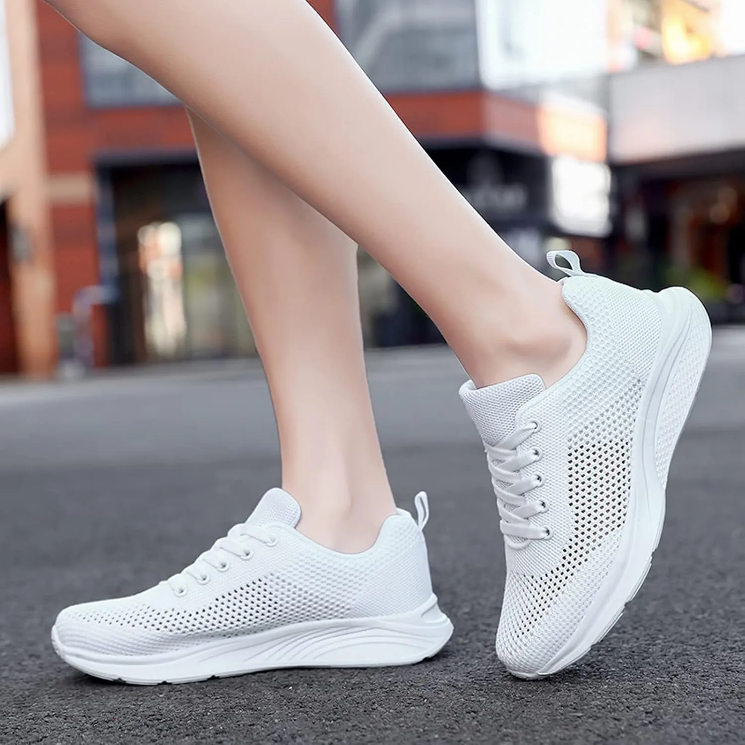 Women's Walking Sock Shoes Elastic Knit Lightweight Mens Dress Shoes Athletic Casual Slip On Shoes Slip On Sneakers Slip On Tennis Shoe Trainers Shoe