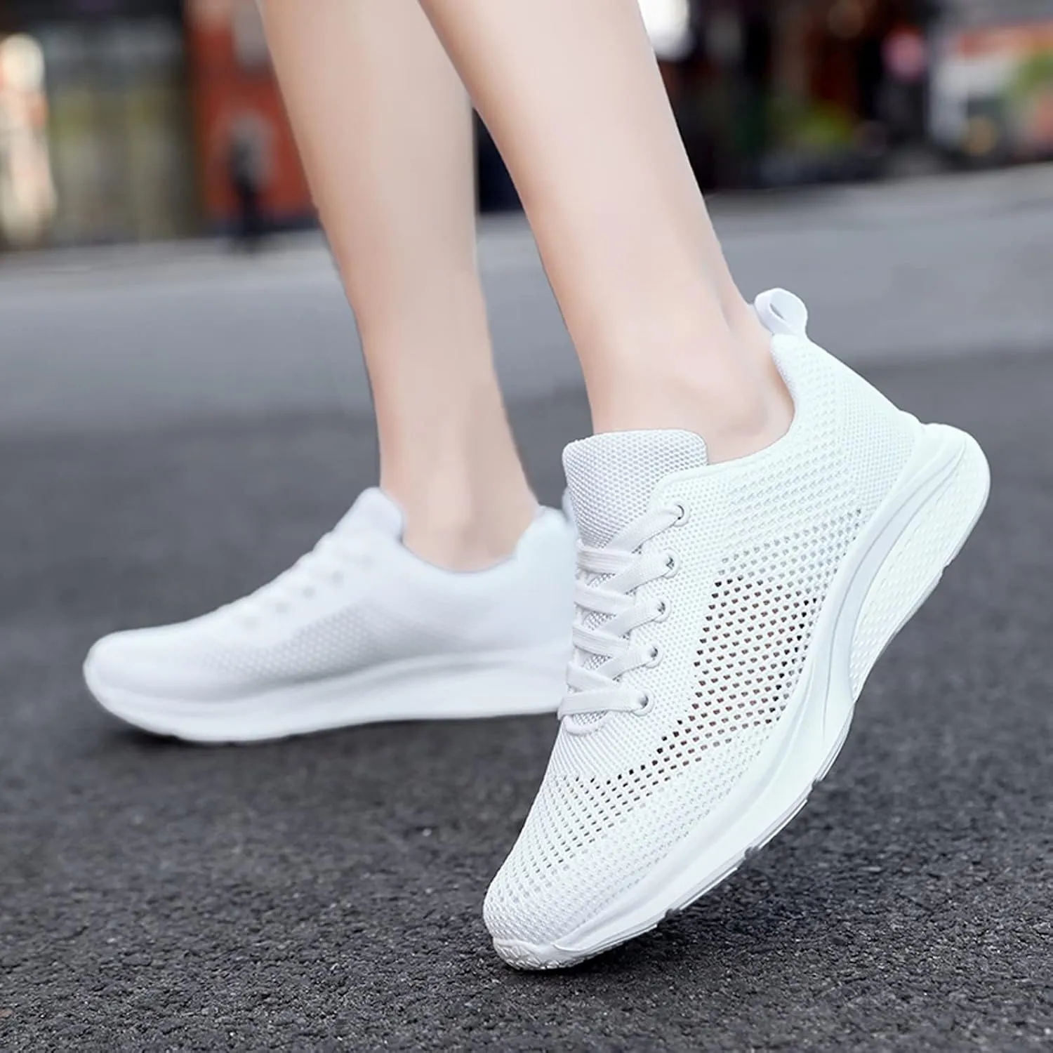 Women's Walking Sock Shoes Elastic Knit Lightweight Mens Dress Shoes Athletic Casual Slip On Shoes Slip On Sneakers Slip On Tennis Shoe Trainers Shoe