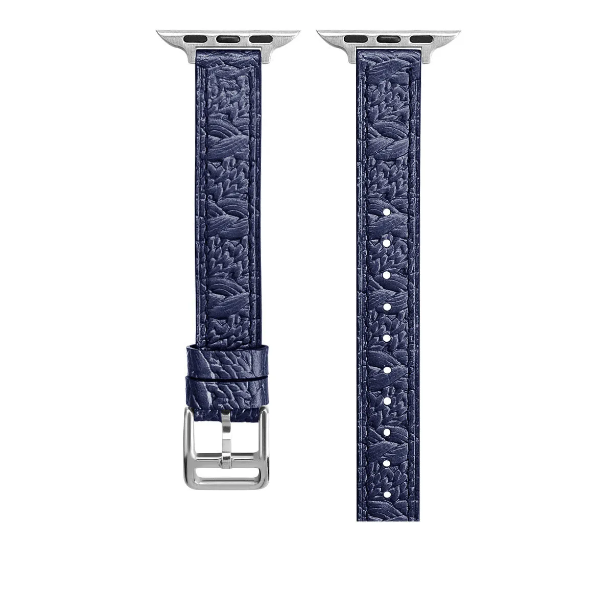 Woven twist leather Apple Watch strap W24KAW81407