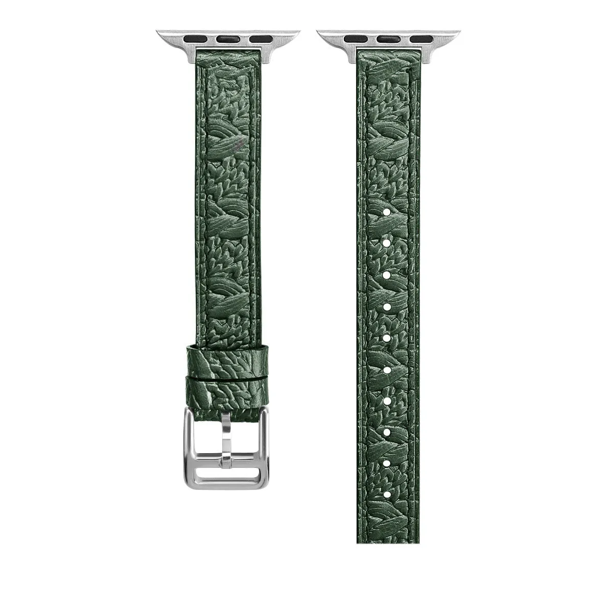 Woven twist leather Apple Watch strap W24KAW81407