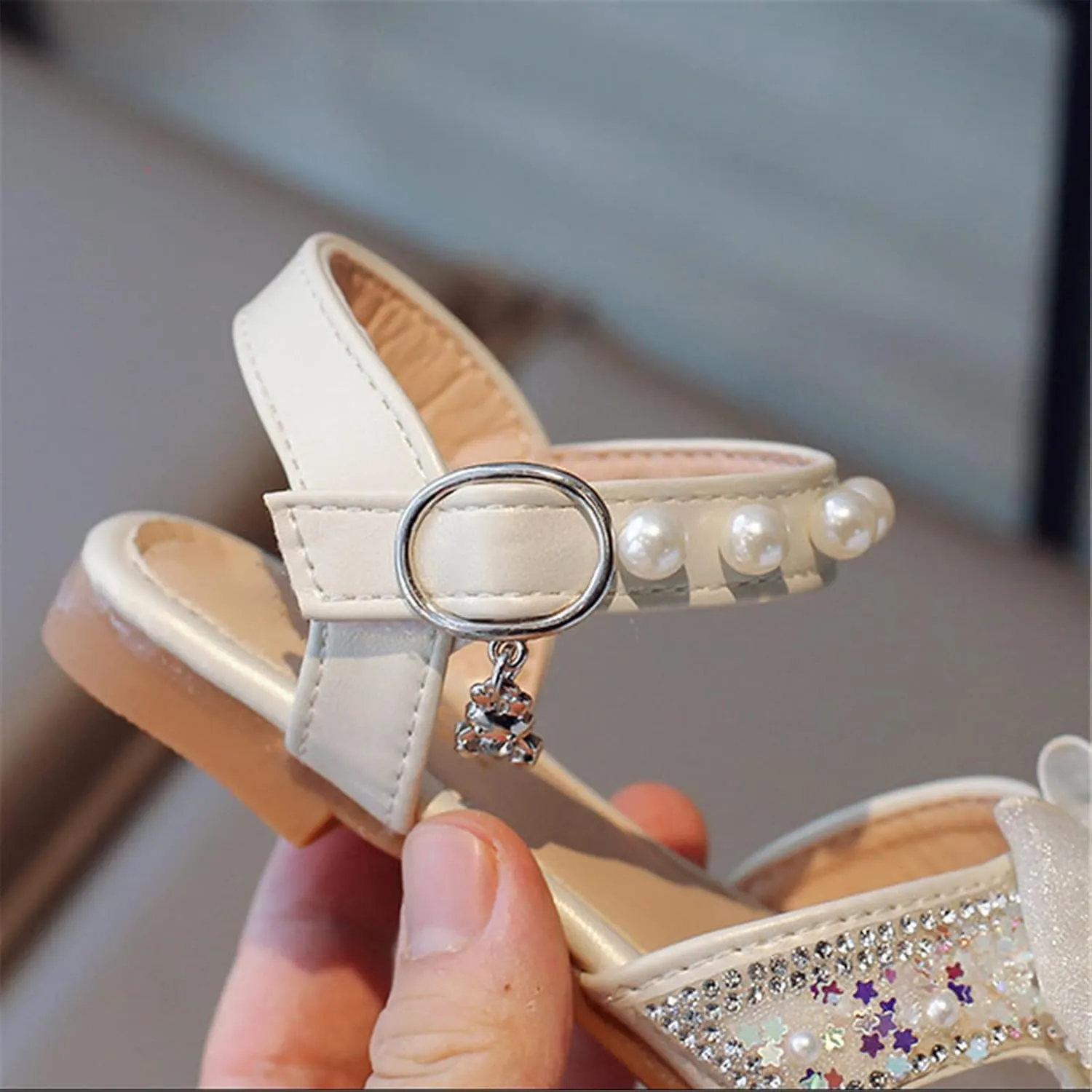 Zapatos Para NiOs Summer Baby Toddler Sandals Summer Lightweight Breathable Bow Girls Princess Girls Dress Shoes Size 1