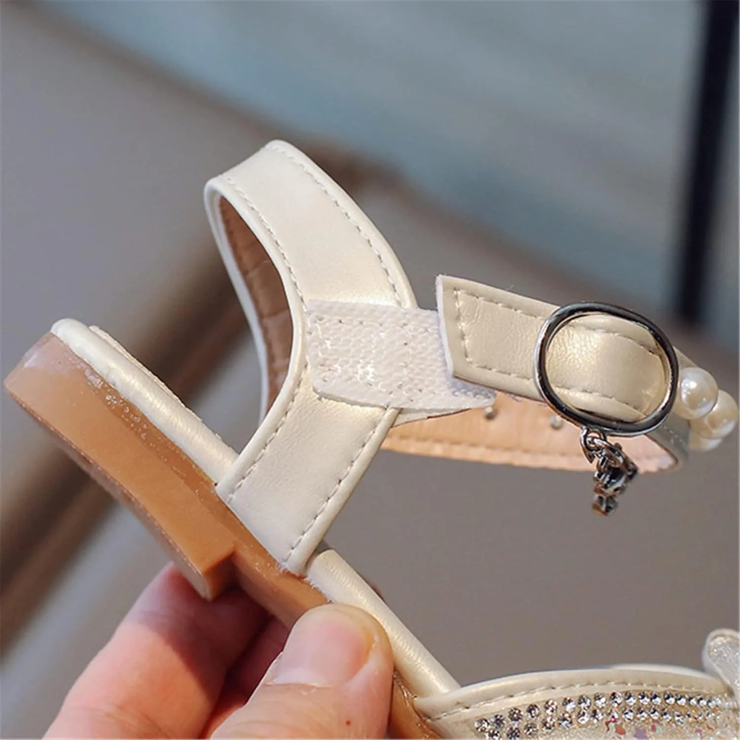 Zapatos Para NiOs Summer Baby Toddler Sandals Summer Lightweight Breathable Bow Girls Princess Girls Dress Shoes Size 1